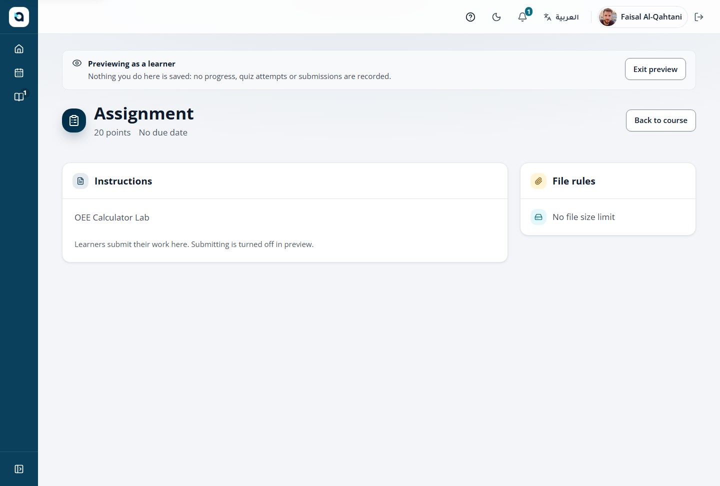 Coding lab preview — test your starter code and public test suite in the learner workspace.